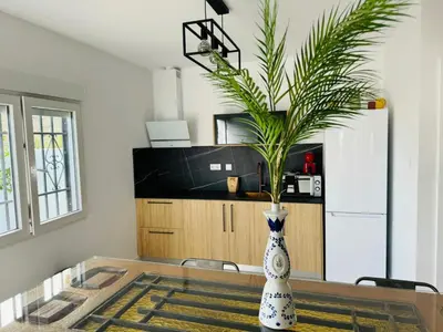 Una cocina o zona de cocina en Villa Don Paco