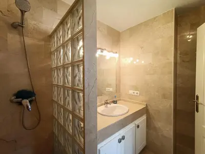 Un baño de Fantastic mountain- and sea view Casa Vista Bonita