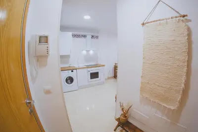 Una cocina o zona de cocina en Apartamentos MSC Golf & Beach