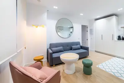 Zona de estar de Exclusivo Loft Catedral