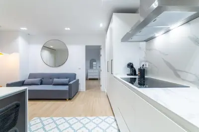 Una cocina o zona de cocina en Exclusivo Loft Catedral