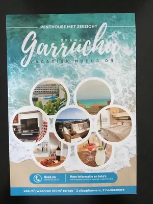 Certificado, premio, señal o documento que está expuesto en Penthouse Spanje met Zeezicht Atico