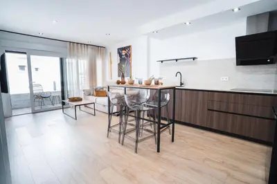 Una cocina o zona de cocina en Apartamento Boutique Beluga