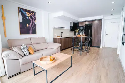 Una cocina o zona de cocina en Apartamento Boutique Beluga