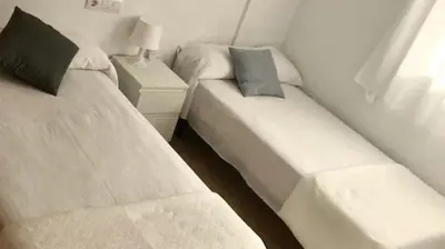 Cama o camas de una habitación en Las Yucas