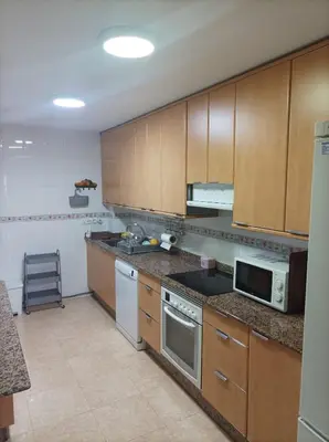 Una cocina o zona de cocina en Las Yucas