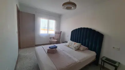 Cama o camas de una habitación en Vacaciones de ensueño