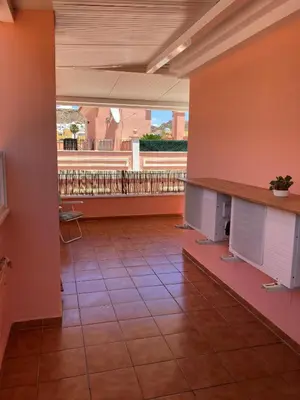 Un balcón o terraza de Dúplex Bahía Terreros