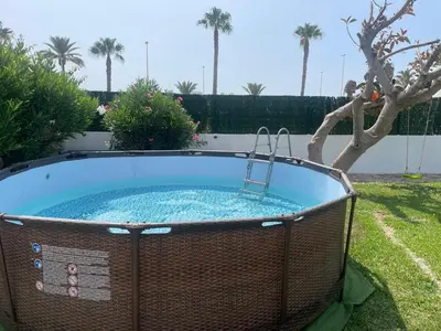 Piscina en o cerca de Casa Manuela frente al Mar