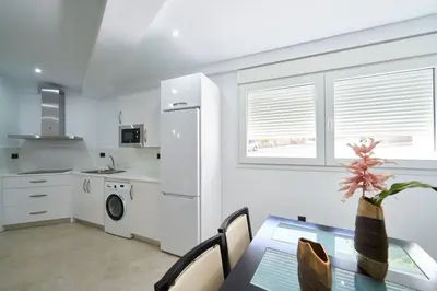 Una cocina o zona de cocina en Eryan Bajo