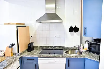 Una cocina o zona de cocina en Manzanilla Penthouse Private Jacuzzi & 5min Beach