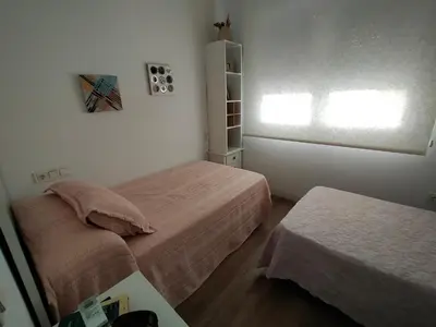 Cama o camas de una habitación en Ático los cocones