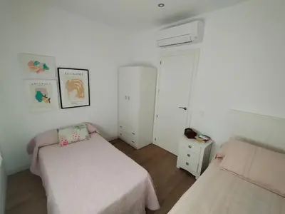 Cama o camas de una habitación en Ático los cocones