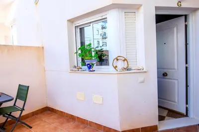 Una cocina o zona de cocina en Beach House Millares