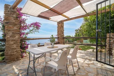 Un balcón o terraza de Paraje la Suerte Apartamento Crisantemo