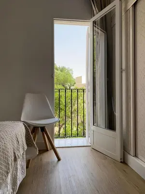 Un balcón o terraza de Apartamento PLAYA LAS VENTANICAS
