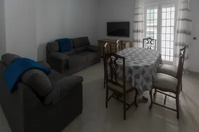 Zona de estar de apartamentos El-Hizan