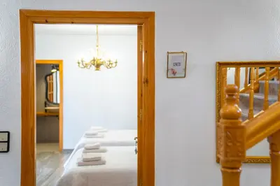 Cama o camas de una habitación en Finca El Espilo