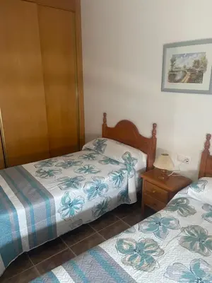 Cama o camas de una habitación en Playas del sur apartamento