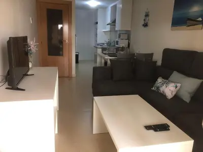 Una cocina o zona de cocina en Apartamento Como en Casa - Cala Marqués - Vera Playa