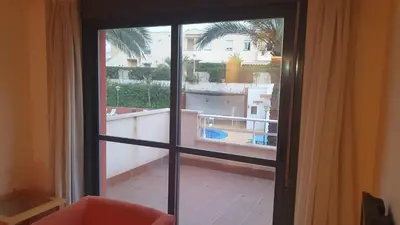 Un balcón o terraza de Apartamento Costa Rey VERARENTAL.COM a 100 metros de la playa