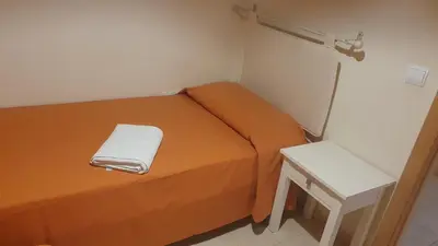 Cama o camas de una habitación en Apartamento Costa Rey VERARENTAL.COM a 100 metros de la playa