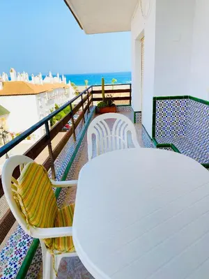 Un balcón o terraza de Preciosas vistas del Mediterráneo