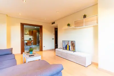 Zona de estar de Trendy Homes Cabo de Gata - Playa a un par de minutos