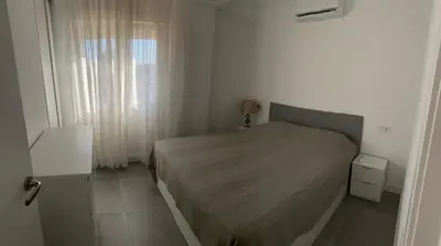 Cama o camas de una habitación en Apartamentos La Gaviota