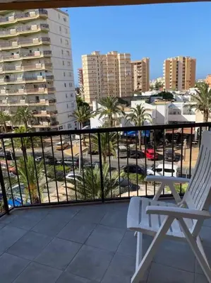 Un balcón o terraza de Apartamentos La Gaviota