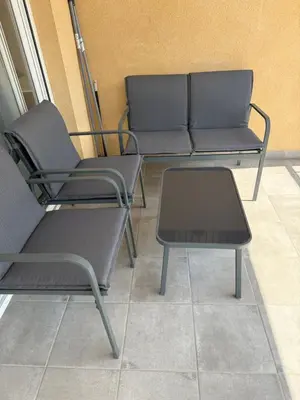 Zona de estar de Apartamentos La Gaviota