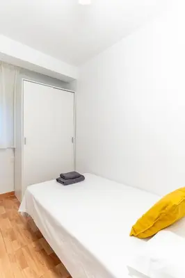 Cama o camas de una habitación en Trendy Homes Catedral