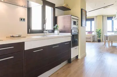Una cocina o zona de cocina en Apartamento Paseo de Almería