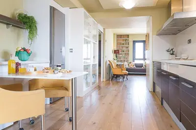 Una cocina o zona de cocina en Apartamento Paseo de Almería