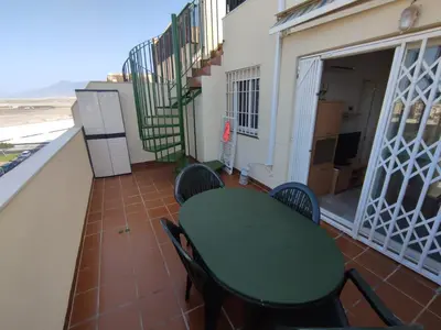 Un balcón o terraza de Ático en Balcones de Roquetas II