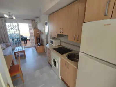 Una cocina o zona de cocina en Ático en Balcones de Roquetas II