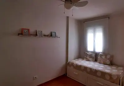 Cama o camas de una habitación en La casa de la fama - Apartamento con patio exterior