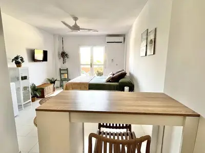 Zona de estar de Estudio Naturista Indalo
