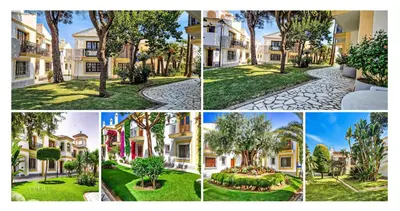 Jardín al aire libre en Casa de Familia Vera Coast