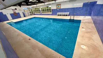 Piscina en o cerca de Impresionante ático de mar LIMAR CHALET, Vera Playa