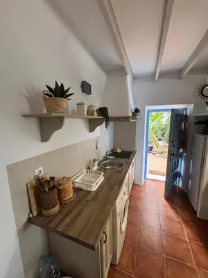 Una cocina o zona de cocina en La casita Azul