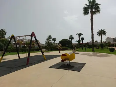 Zona de juegos infantil en MojacarProperty, Apto Mirador Vera Playa