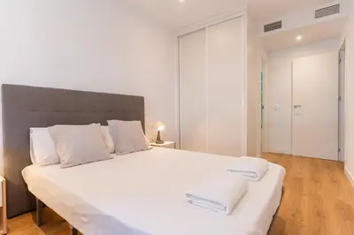 Cama o camas de una habitación en ATP Vega de Acá a 5 minutos de la Playa - Parking Privado Gratis!