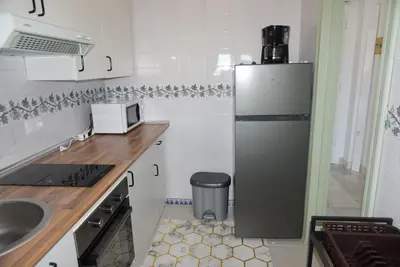 Una cocina o zona de cocina en Vintage - Los Hibiscus Penthouse