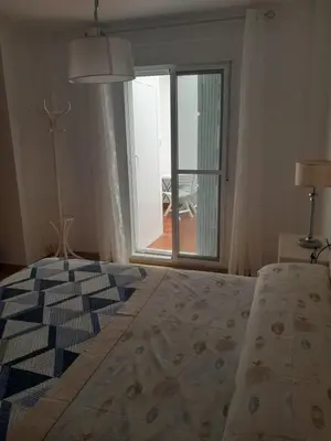 Cama o camas de una habitación en APARTAMENTO EL TIMON