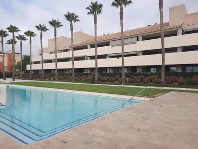 Piscina en o cerca de Golf Penthouse Valle del Este Vera 116, Las Moreras