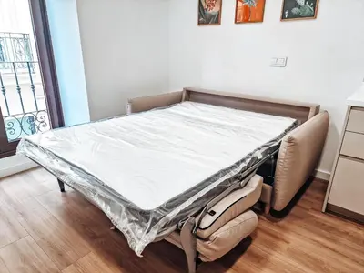 Cama o camas de una habitación en Apartamento TIENDAS 8