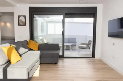 Zona de estar de Ático Moderno Cañada Aguilar 10