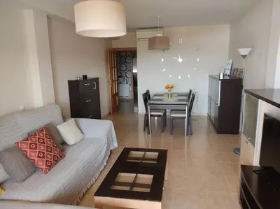 Una cocina o zona de cocina en Apto. residencial familiar Aguadulce