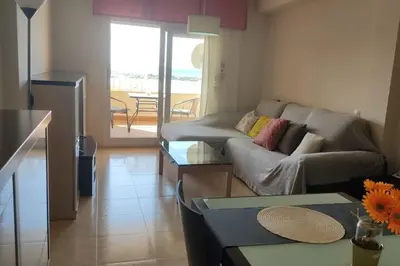 Zona de estar de Apto. residencial familiar Aguadulce
